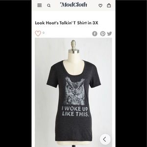 ModCloth Graphic Owl Tee